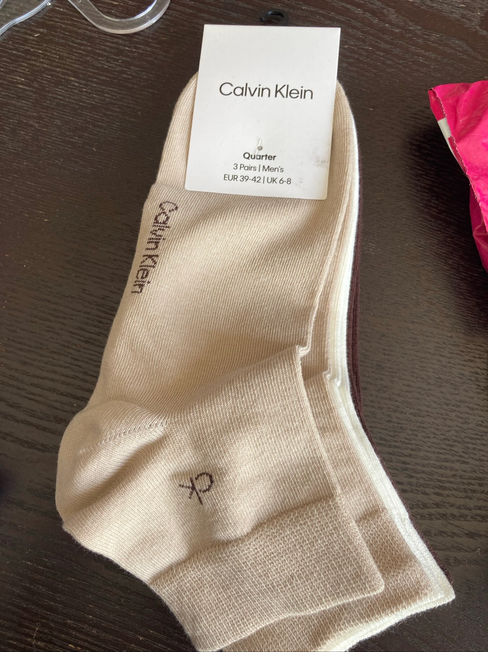 Socquettes homme calvin Klein 